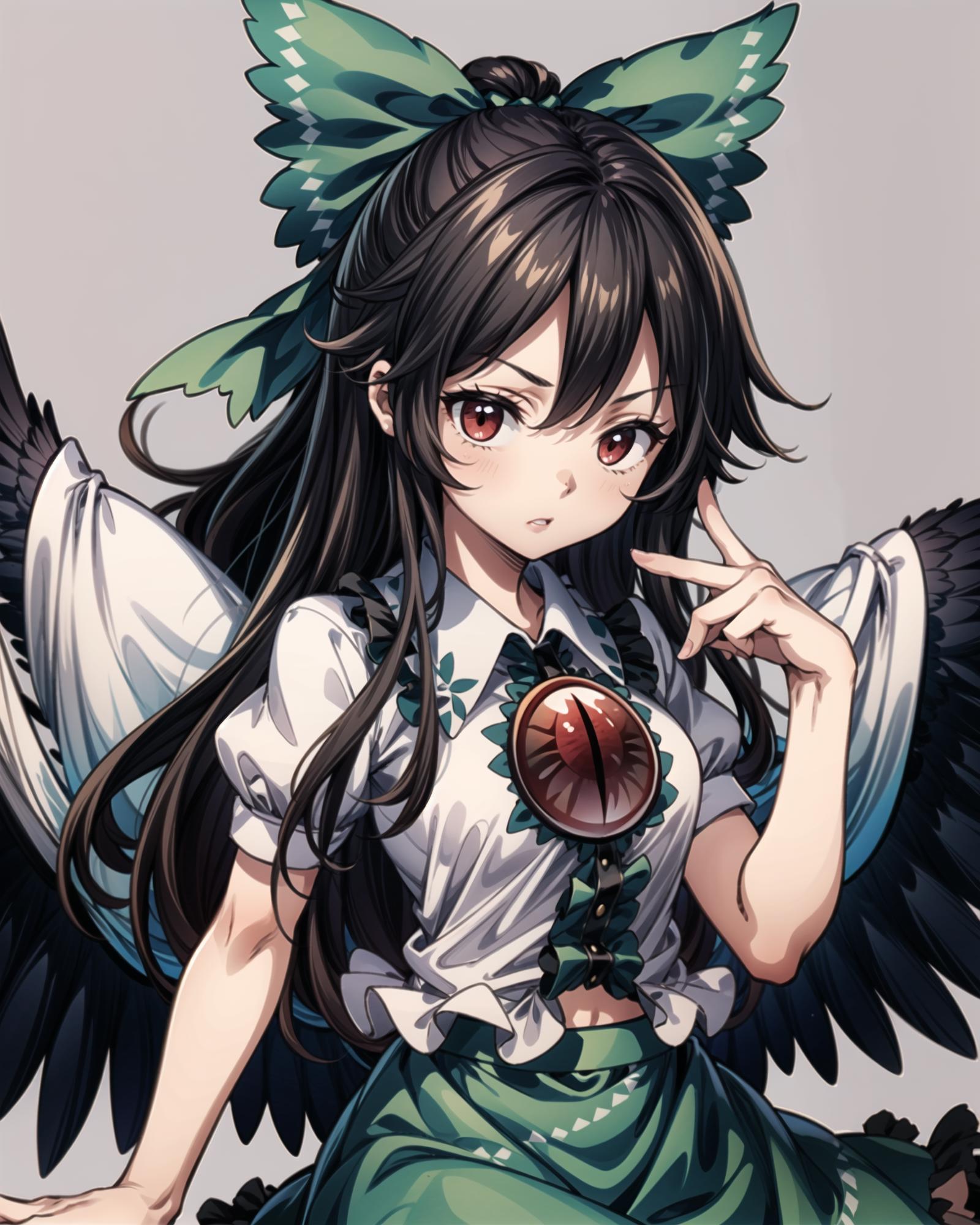 reiuji utsuho (touhou) 灵乌路空 东方project image by Imperishable_NEET