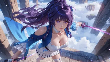 [IL Character 79 Extra 2] Honkai Impact 3 Raiden Mei Ultramarine Octave