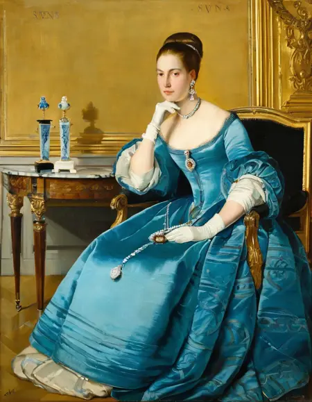 Alfred Stevens Painting Style