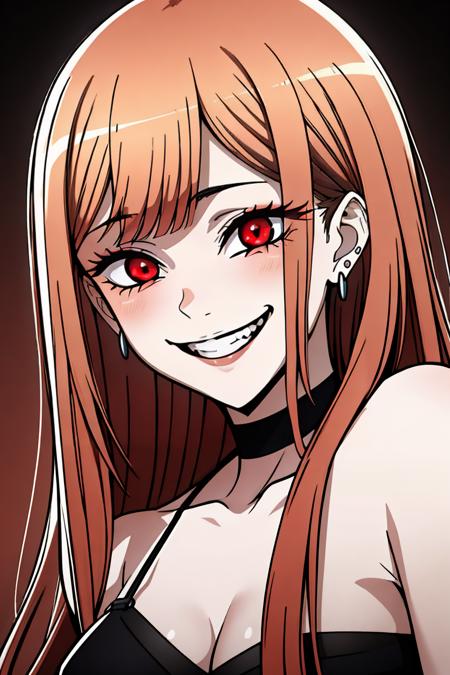 ((Masterpiece, best quality)), edgQuality,
solo,1girl,((edgGesugao,sadistic smile, long hair, bangs, grin, evil smile,edgGesugao facial expression)) <lora:edgGesugao:1>
 <lora:MarinKitagawa:0.65> Marin Kitagawa, red eyes,gradient colored hair,