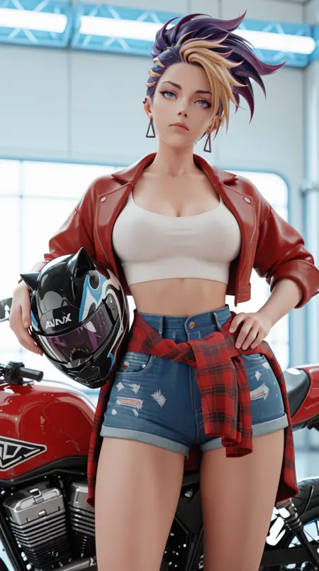 Aanix K/da Akali [Pony / Illustrious]