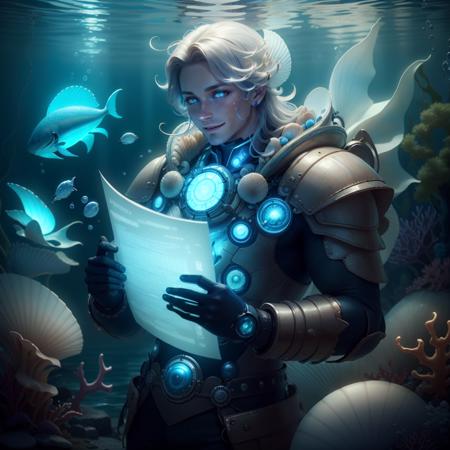 atlantistech bioluminescent  undersea scifi
