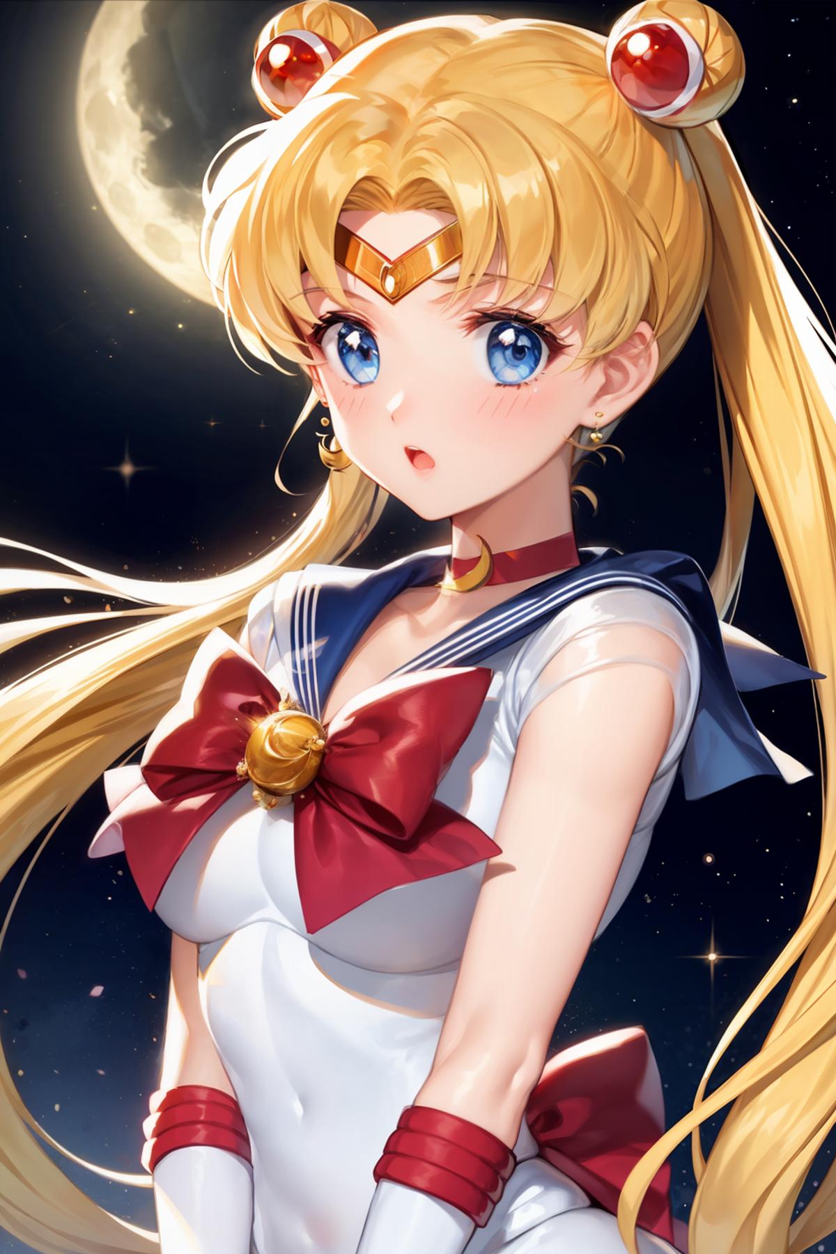 tsukino usagi (Sailor Moon)  水兵月 （美少女战士） image by kozue