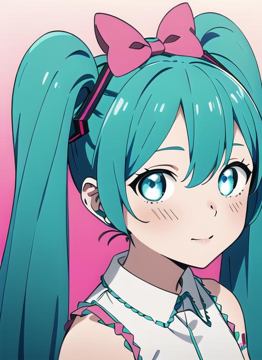 Hatsune Miku (with shiny eyes) image by Herrscher_AGGA2023