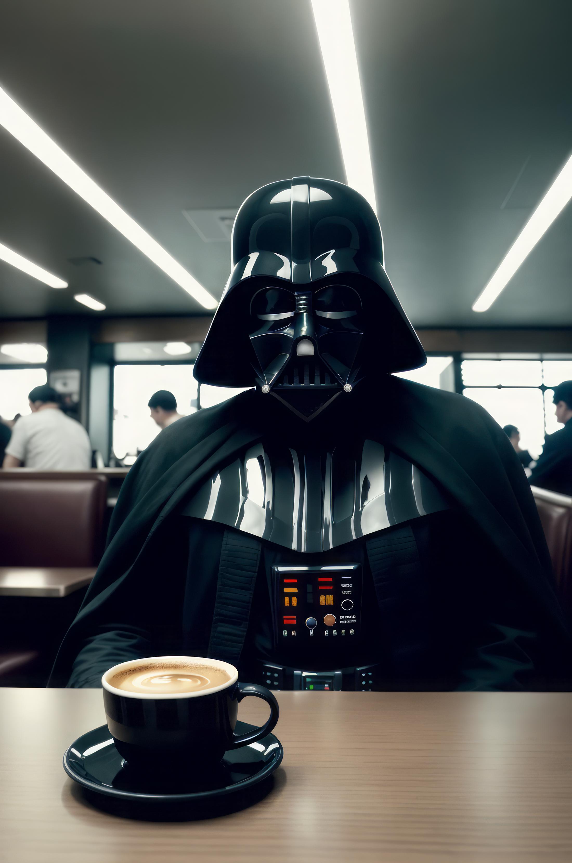 Darth Vader Droid Repair Manual: A Star Wars Themed Coffee Shop