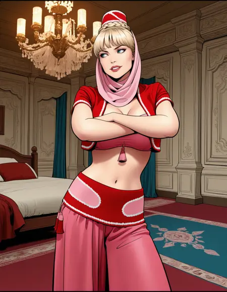 Jeannie Cosplay | I Dream of Jeannie | ILXL