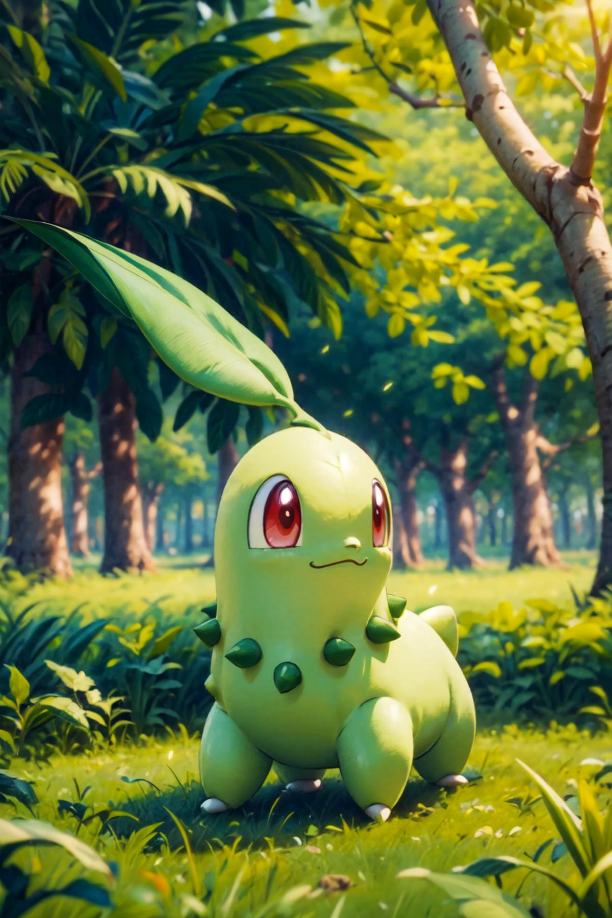 Chikorita (Pokemon) (Pokedex #0152) image by Kayako