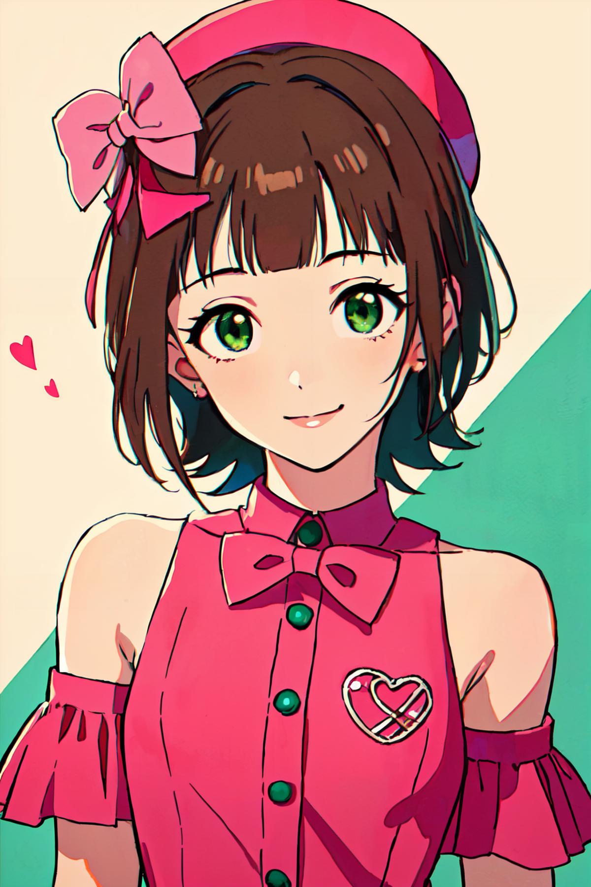 Haruka Amami - Idolmaster - COMMISSION image by kokurine