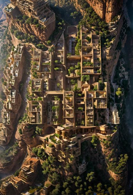 (The colonial city of the future, in the mist-filled Grand Canyon, on an unknown Earth-like planet, 2 moon on sky, Spaceship flight connects colonies, waterfulls:1.3), (Machu Picchu, a mountain settlement, incredibly spectacular:1.2), (Mario Botta:1.3), (avant-garde, future, reality, science fiction, photorealistic), (modern architecture:1.2), 
(Large Files, Ultra Realistic, 8K, 16k, FHD, HD, VFX, Perfect, Photography, composition, Architecture Sales Photography, Architecture Competition, Ultra High Resolution, Cinematography, High Resolution Image:1.1), (dramatic lighting, direct sunlight, ray tracing, clear shadow:1.2),  (real landscape:1.1), (blurred background:1.0), (urban background, more_details) ,
ac_neg1, great lighting, clear, hillscastel, extrusionbuilding, vertical