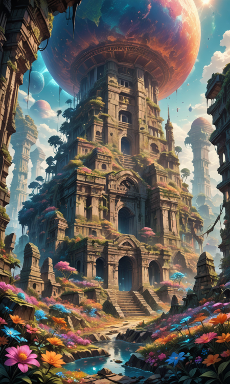 Another World - mysterious ruins (XL/Illustrious) Illustrious