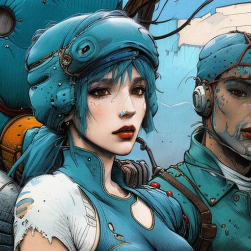 Enki Bilal Style image by OldSkool