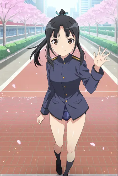 Hattori Shizuka - Strike Witches - Illustrious/Pony