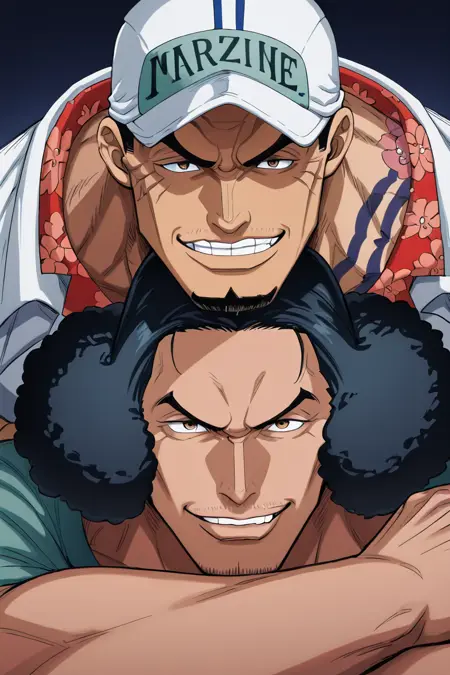 Akainu x Aokiji | One Piece!🏴☠