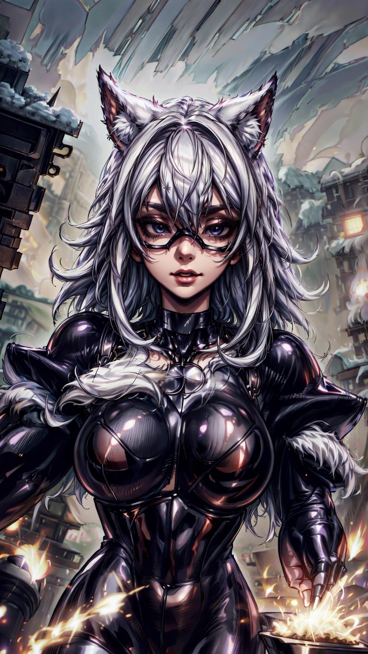 Felicia Hardy (Black Cat) from Spider Man image by HC94