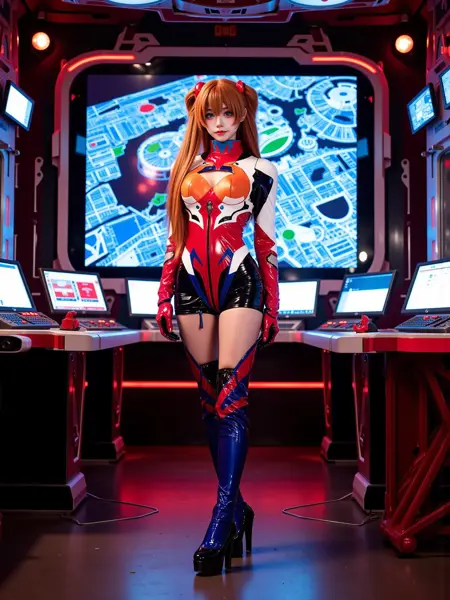 [Flux.1 D][Realistic] <EVA> cosplay costume (Ayanami|Asuka) |《EVA》 cosplay 服装 (绫波丽|明日香)