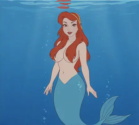 Neverland - Red hair mermaid