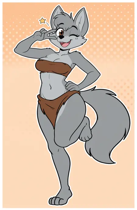 [COMMISSION] Chloe the Wolf