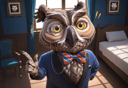 Nigel the Owl (Xyzal Mascot)