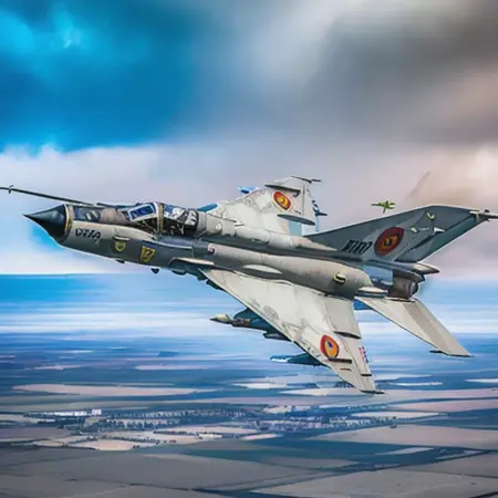 Mig-21 (Микоян и Гуревич МиГ-21) NATO CALLSIGN (FISHBED) /  歼-7(J-7)/  歼-8 (J-8)NATO CALLSIGN (Finback)