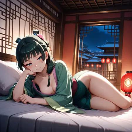 East Asian brothel bedroom