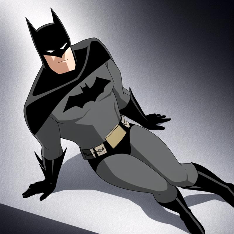 Batman from the new batman adventures image by definitelynotbadredkitt