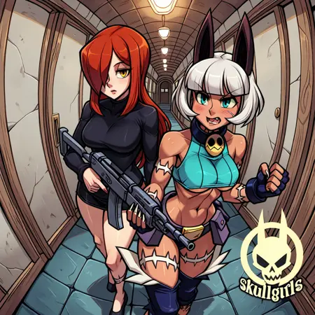 Skullgirls_Style_(Pony/Illustrious-NoobAI)