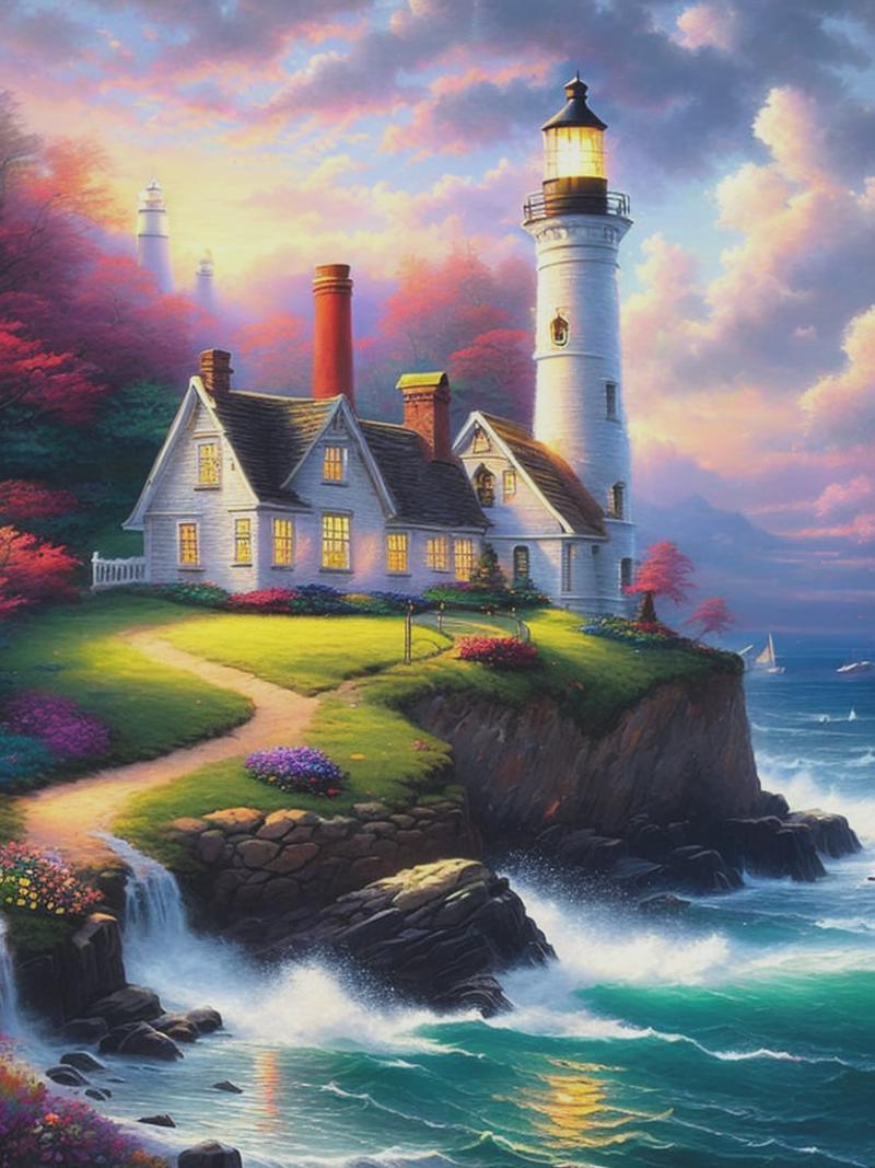 Thomas Kinkade Style image by Kappa_Neuro