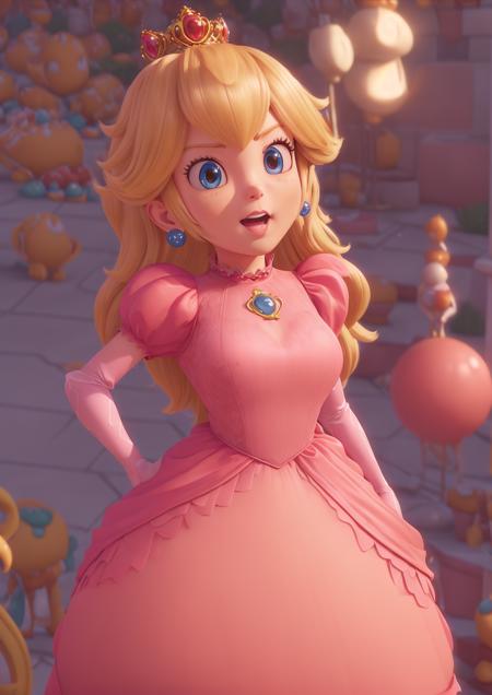 Princess Peach (Mario Movie) - v1.0, Stable Diffusion LoRA