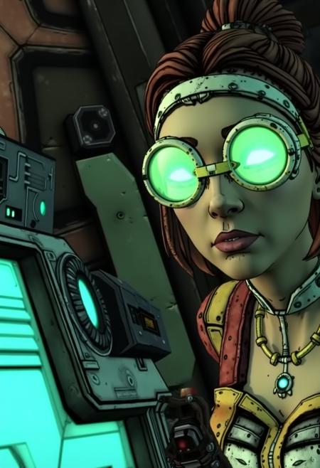 tftbl scene from Tales from the Borderlands scene from a video game