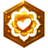 Gold Celebrity Badge