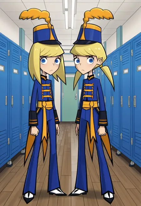 Blonde Twins - Randy Cunningham: 9th Grade Ninja