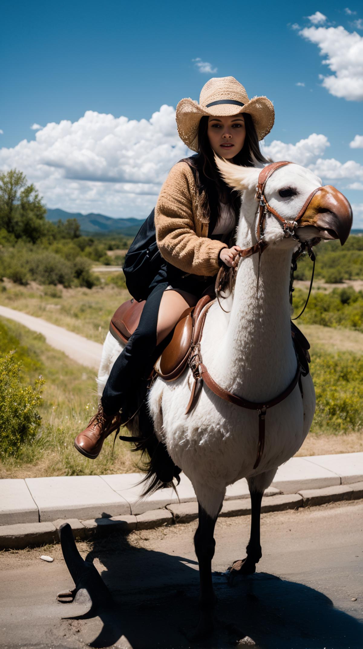 Chocobo Riding (Final Fantasy) LoRA image by mnemic