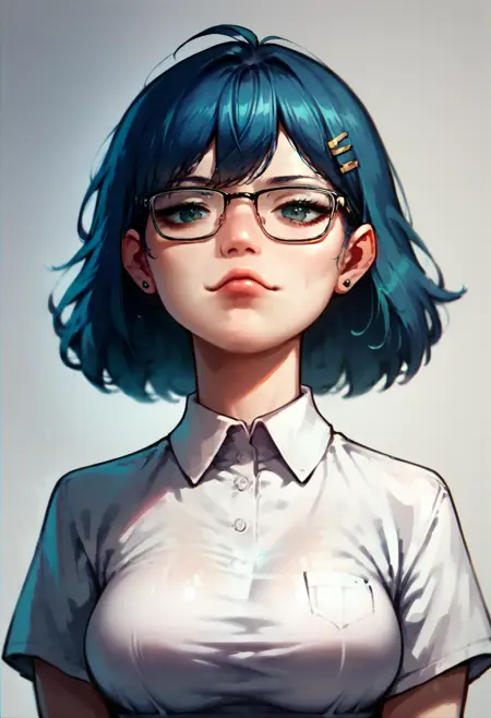 Expression | 韦笑 - downturned_smile