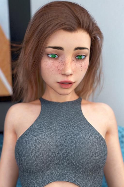 AI model image by millora
