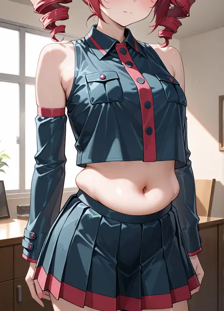 Belly fatness slider