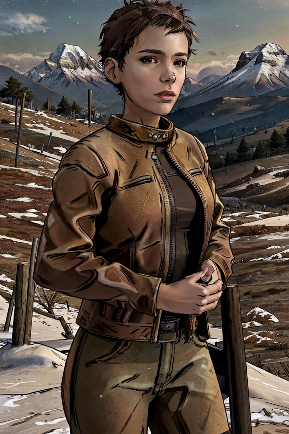 Jane from Telltale's The Walking Dead image by InfernoKun