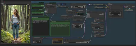 Fabin Flux Workflow - Dev/Schnell mode and GGUF (Low VRAM) mode. (Upscaler included)