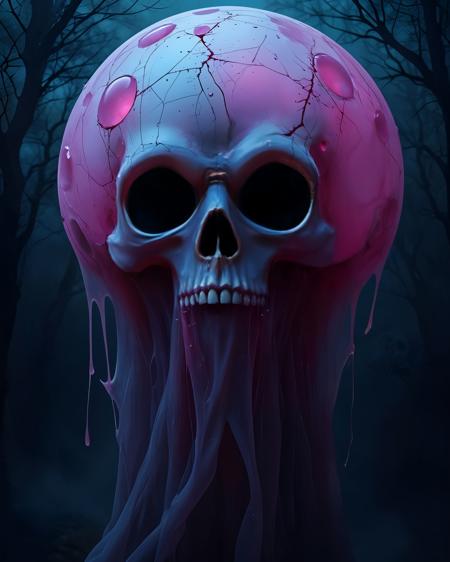 The Weirdformed: Glob/Skull Head, SD-SDXL V1