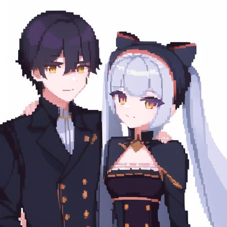 1girl, 1boy, couple, flat_color
<lora:big_pixel_style:1>