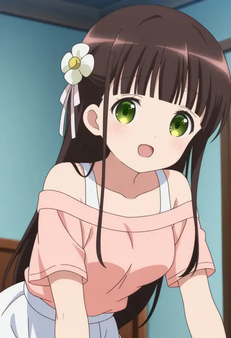 Chiya Ujimatsu / 宇治松千夜 (Gochuumon wa usagi desu ka / ご注文はうさぎですか) season 3 anime style