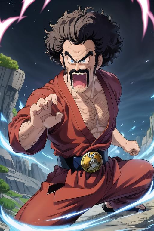 Mr. Satan/ミスター・サタン - Dragon Ball | Character image by Yumakono