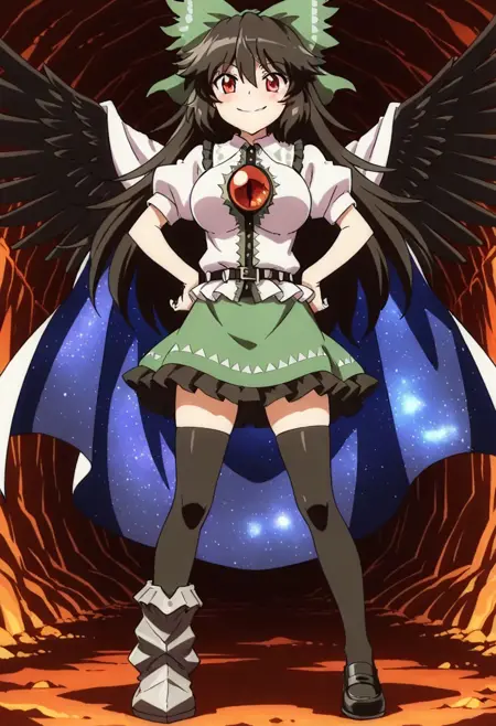 Utsuho Reiuji [Touhou Memories of Phantasm] style