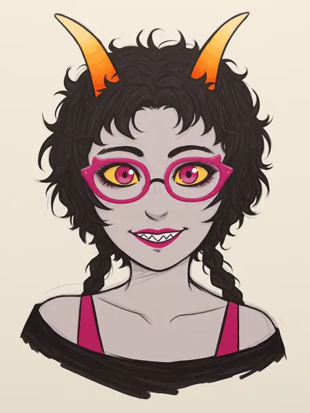 Meenah Peixes - Homestuck / Variant outfits - SDXL Illustrious
