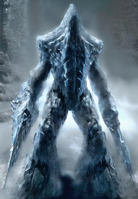 <lora:Frost_Atronach:0.8>, Frost_Atronach, (masterpiece, best quality, absurdres, detailed, ultra-detailed:1.3), (ultra-high res, high details, absurdres:1.3)