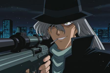 Detective Conan 名探偵コナン Black Organization Gin [Retro Style Version] [Illustrious] [IL] V1