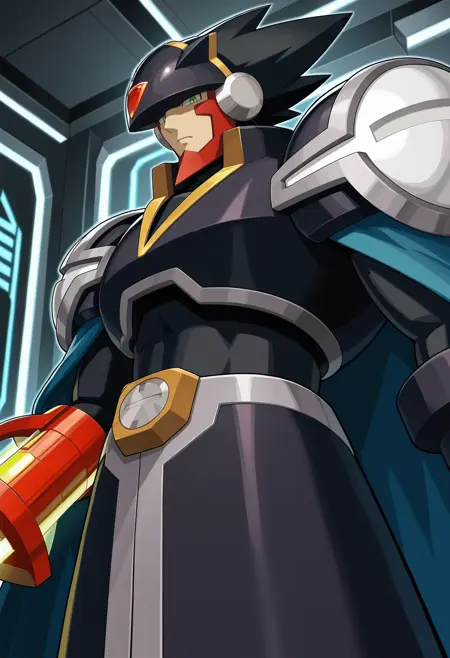 Colonel.EXE (Mega Man Battle Network) [Illustrious]