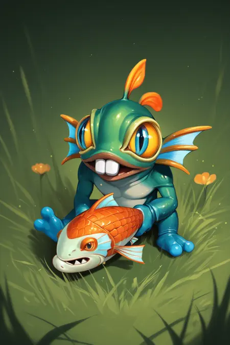 Murky from Warcraft | Pony / SD1.5