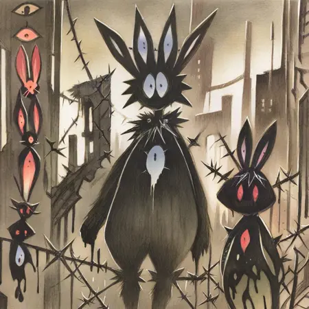 glitchedpuppet - darkness Style