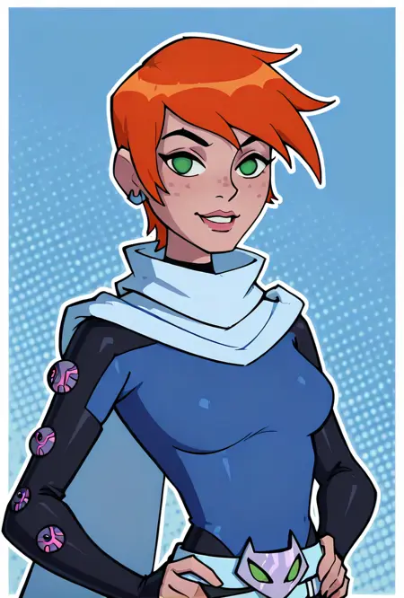 Future Gwen Tennyson -- Ben 10 Omniverse