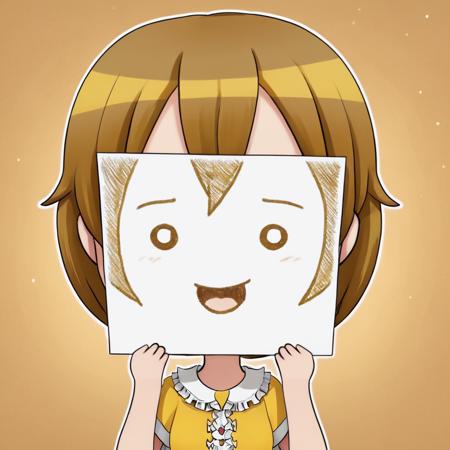 Holding Paper with emoji face   [Pony+XL+SD] LoRA XL